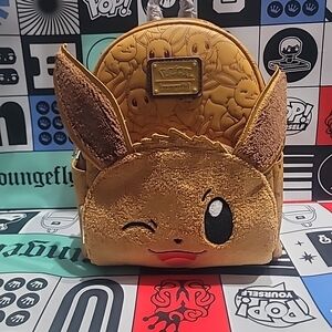 Loungefly Eevee Kids Backpack - Gold